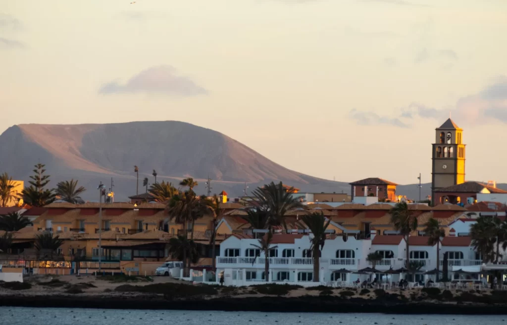 View of Corralejo, Fuerteventura